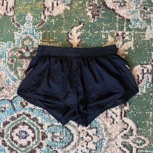 Women's Vintage Victoria Secret Sport Black Mini Running Shorts